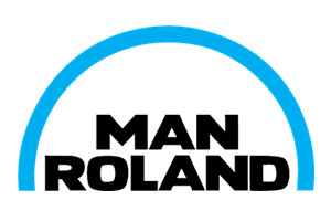 man roland old logo